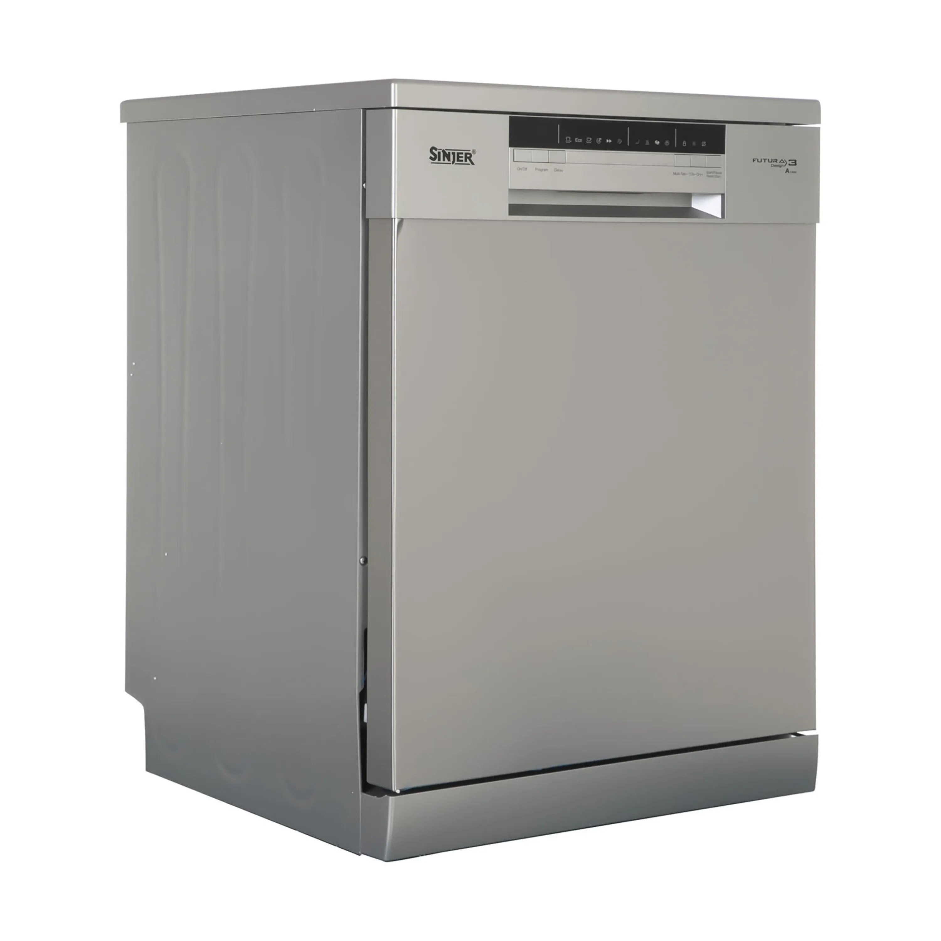 ماشین ظرفشویی سینجر مدل DWS 15 401U نقره ای